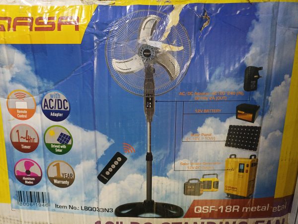 QASA AC/DC STANDING FAN