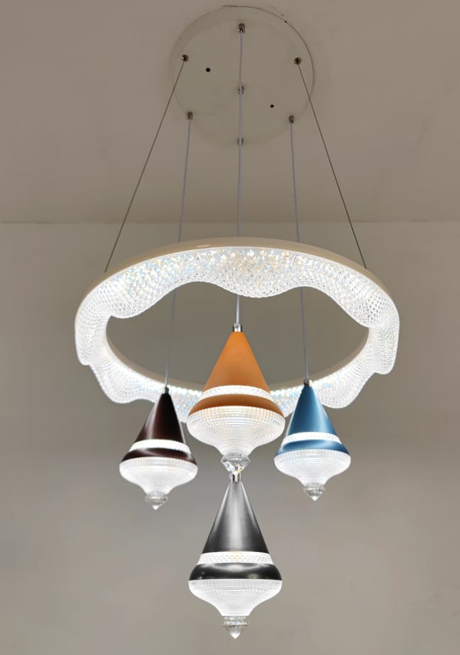 LED CHANDELIER LIGHT WH+WW