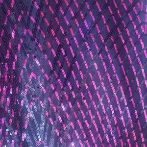 purple iwith black background sequence lace