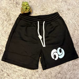 Black Jogger Shorts