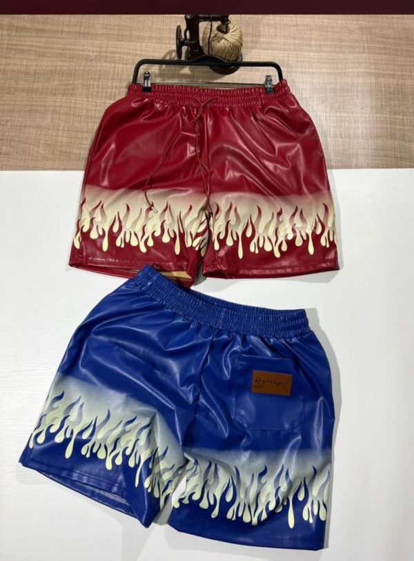 leather short