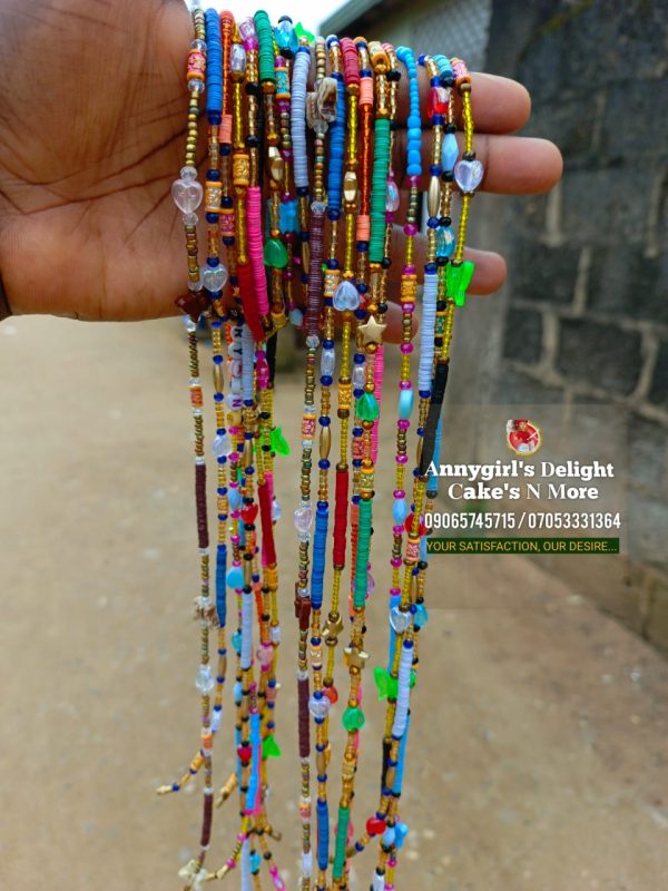 assorted waist beads