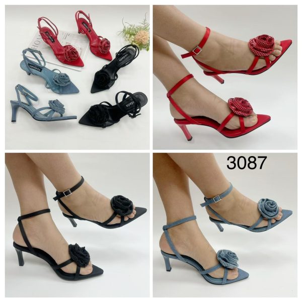 ladies high heel sandals