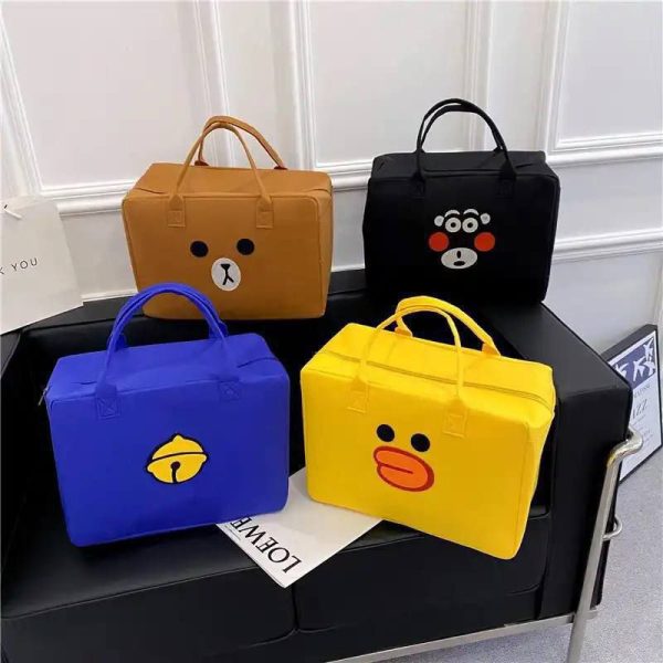 Cartoon shopping bag