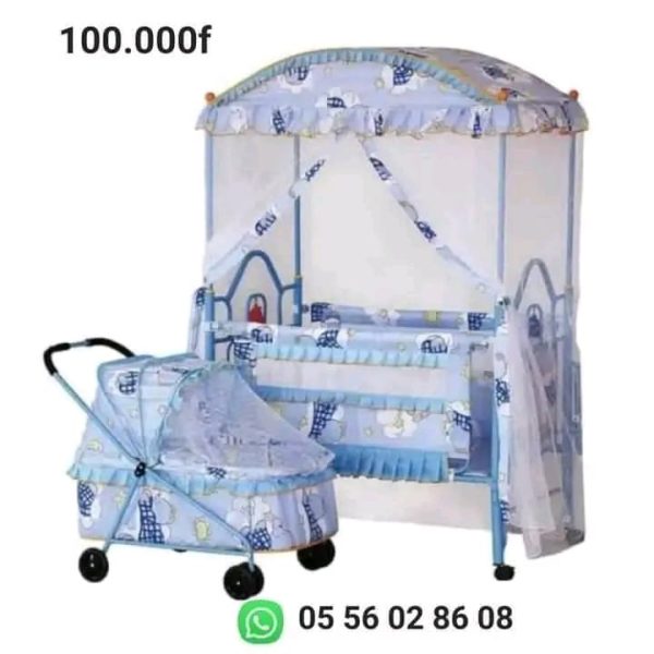 BABY BED AND WARDROPE