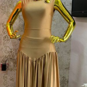 LADIES SILK LUXURY DRESS