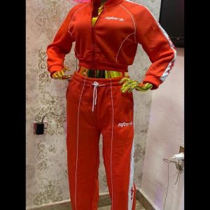 LADIES 2 PIECES TRACKSUIT