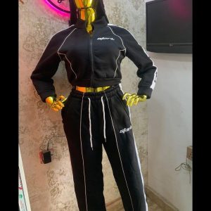 LADIES 2 PIECES TRACKSUIT