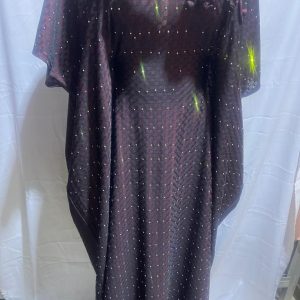 FUNMI GORGEOUS STONED BUBU DRESS