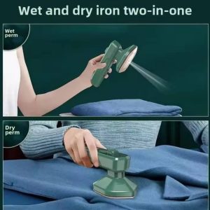 Mini steam iron.