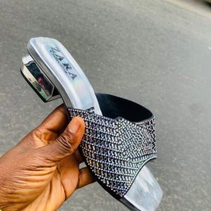 Zara net slippers