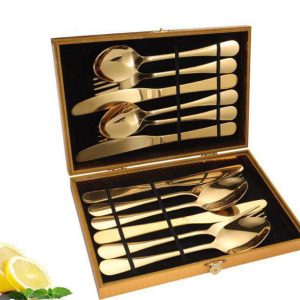 12 PIECES BOXED CUTLERIES SET