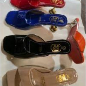 Ladies high heels slippers