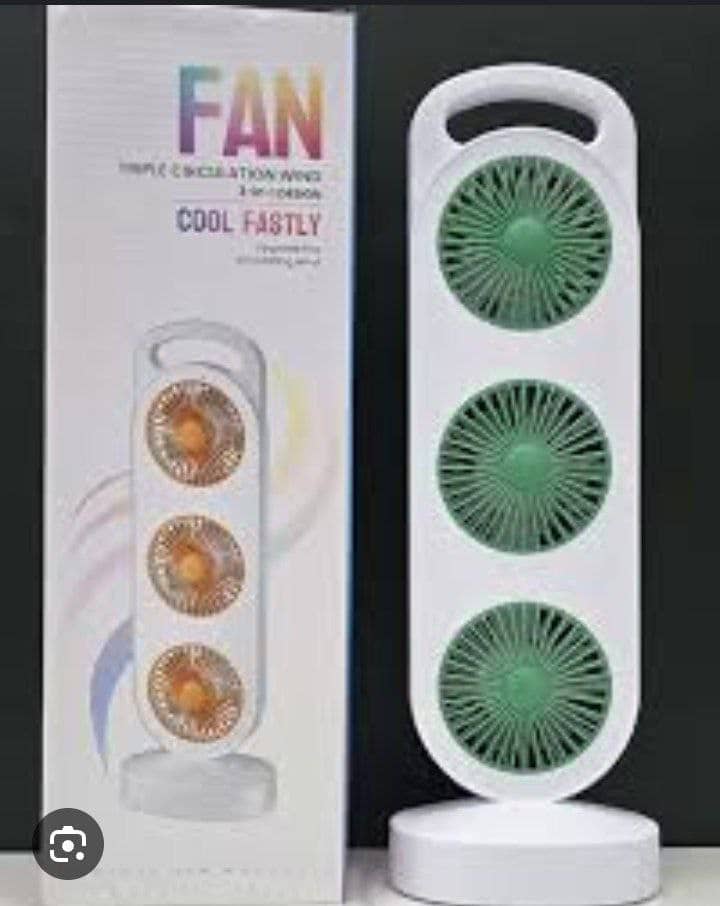 RECHARGEABLE COOLING FAN
