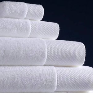 white towel