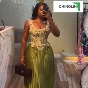 corset and send skirt