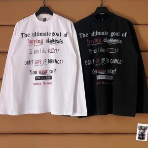 *LUXURY THICK MILLET LONG SLEEVE SHIRTS