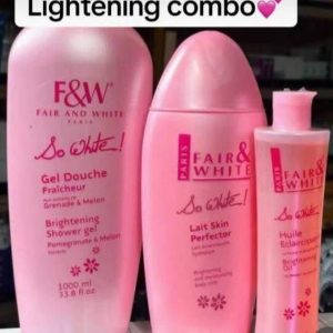 Fair & White So White Brightening set